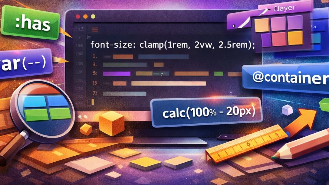 いつのまにか実戦投入できるようになってたCSSテクニック 2026年版